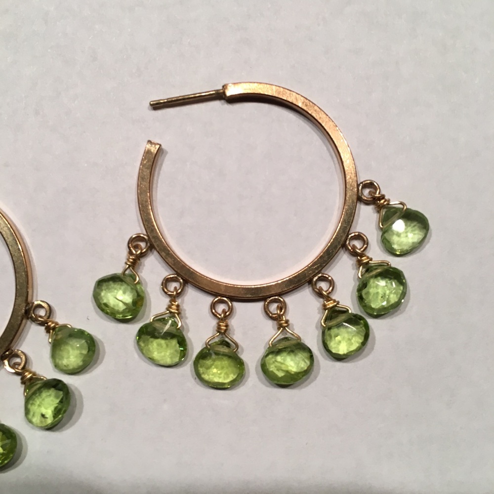 Hoop Earrings - 4th Chakra: Integration